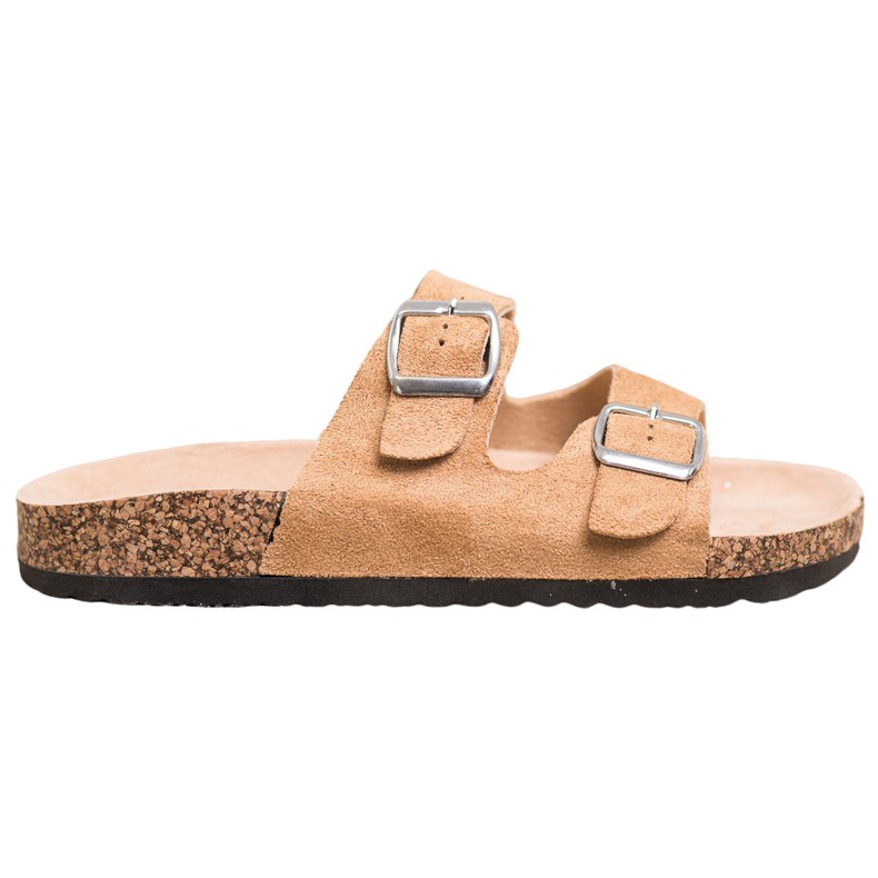 Zapatillas VINCEZA con Hebilla marrón