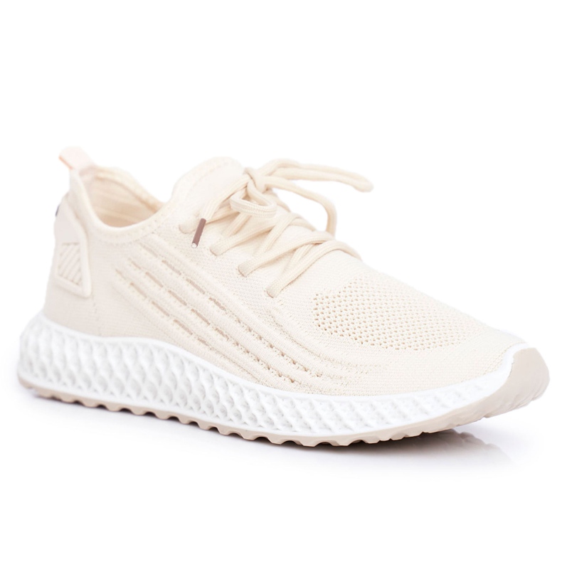 Zapatillas Sport Mujer Beige Claro Mersea