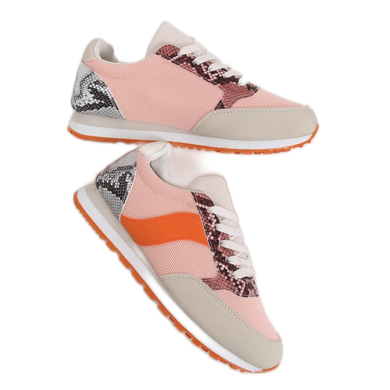 Zapatillas deportivas de mujer BL203 Naranja multicolor Zapatillas deportivas de mujer BL203 Naranja multicolor