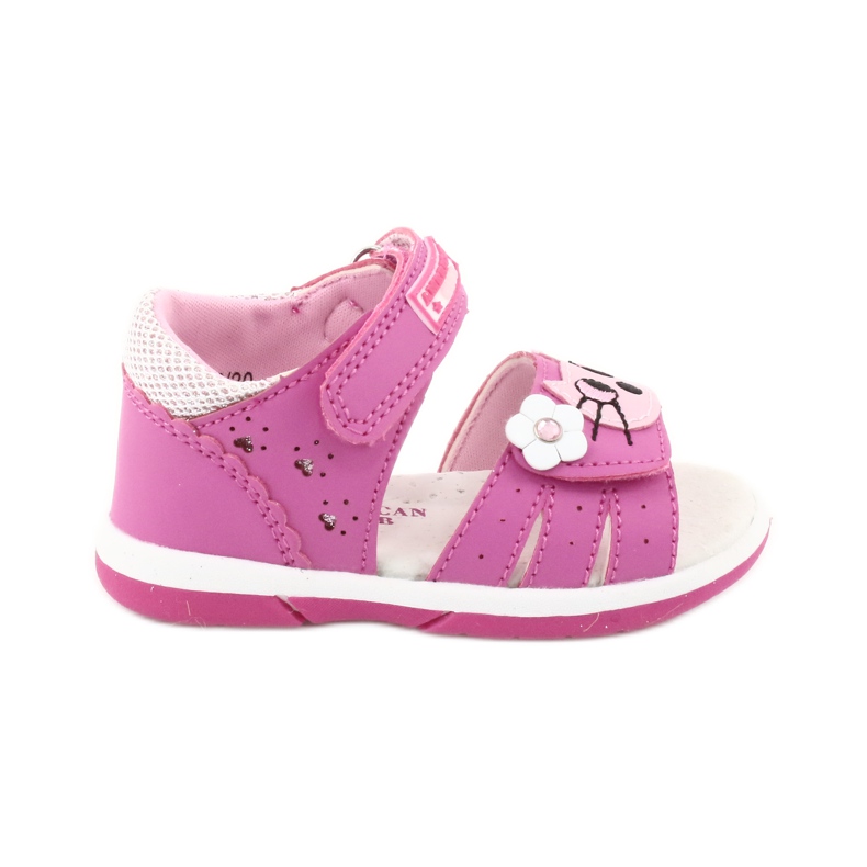 Sandalias niña American Club DR22 / 20 gatito rosado