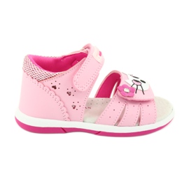 American Club DR22/20 sandalias americanas gatitos rosados ​​para niñas