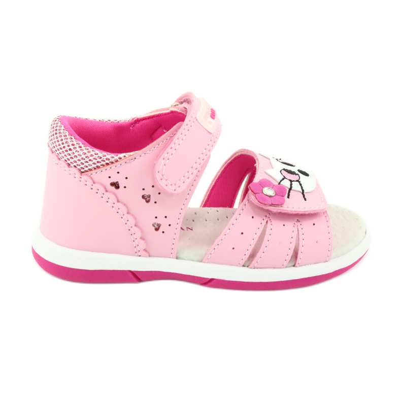 American Club DR22/20 sandalias americanas gatitos rosados ​​para niñas