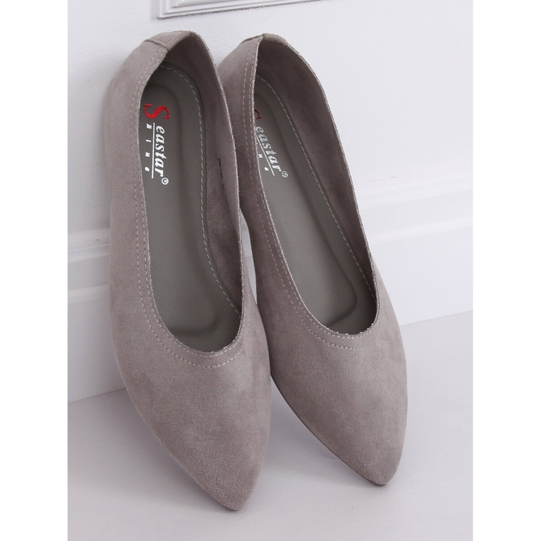 Bailarinas de mujer gris NK19P Gris