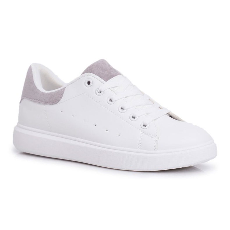 SEA Zapatillas Deportivas de Mujer Blancas con Tacón Gris Milly blanco