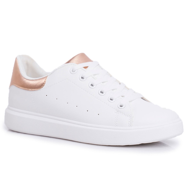 SEA Zapatillas Deportivas de Mujer Blancas con Tacón Champagne Milly blanco rosado SEA Zapatillas Deportivas de Mujer Blancas con Tacón Champagne Milly blanco rosado