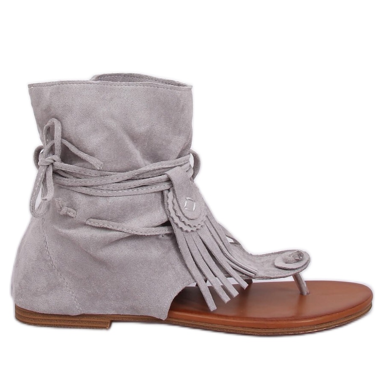 Chanclas grises con pala SL1010P Gris Chanclas grises con pala SL1010P Gris