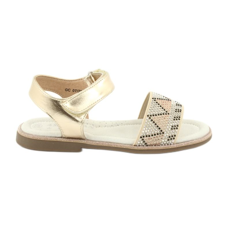 American Club Sandalias chicas negro