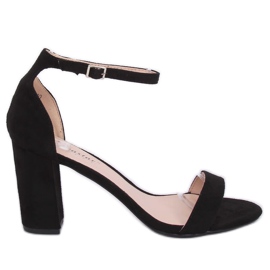 Black CD59P Sandalias de tacón negras negro Black CD59P Sandalias de tacón negras negro