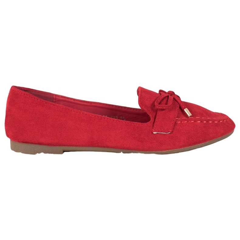Small Swan Mocasines rojos