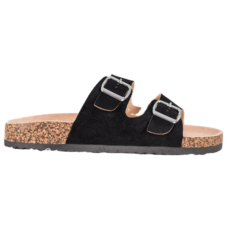 Zapatillas VINCEZA con Hebilla negro