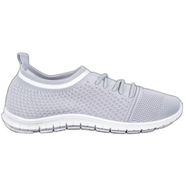Bella Paris Calzado deportivo sin cordones gris