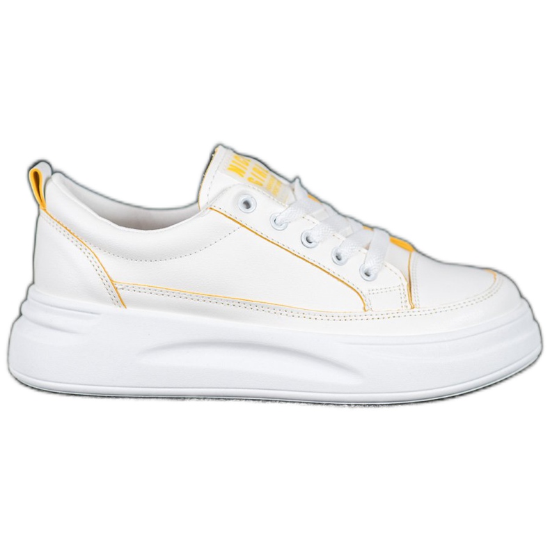 SHELOVET Zapatillas en la plataforma Nice Girl blanco