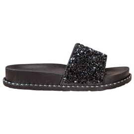 Zapatillas en la plataforma VINCEZA negro