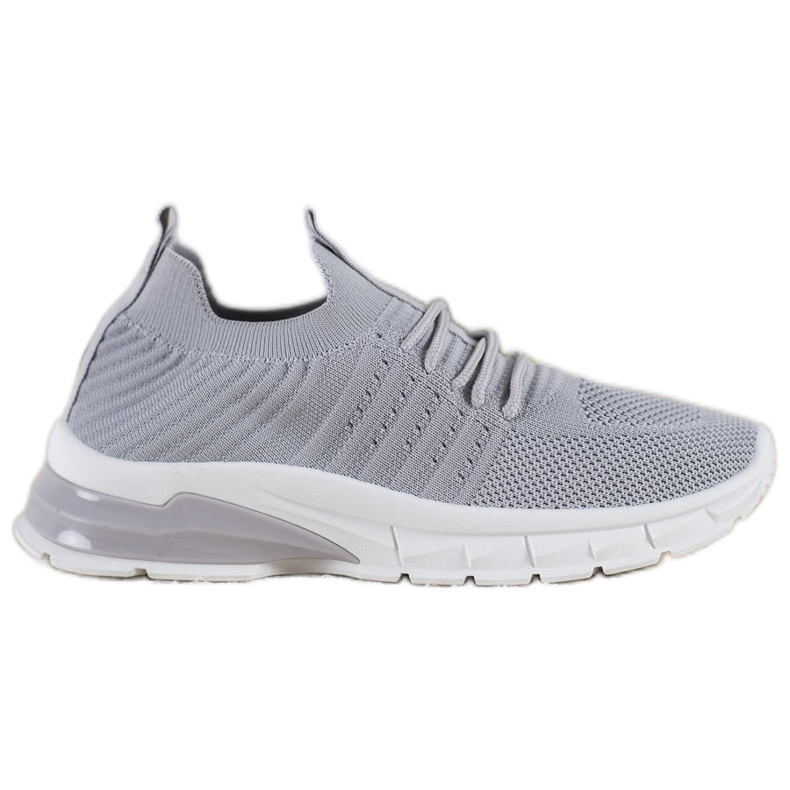 Bella Paris Zapatillas caladas gris