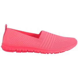 SHELOVET Slipons cómodos calados rosa