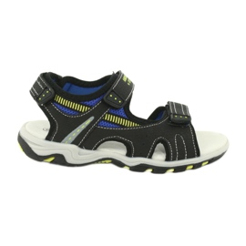 American Club Sandalias deportivas de niños Inserto de cuero RL30/20 Negro