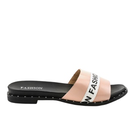 Zapatillas rosa moda 888-2