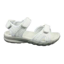 Sandalias deportivas blancas American Club HL15 / 20 blanco
