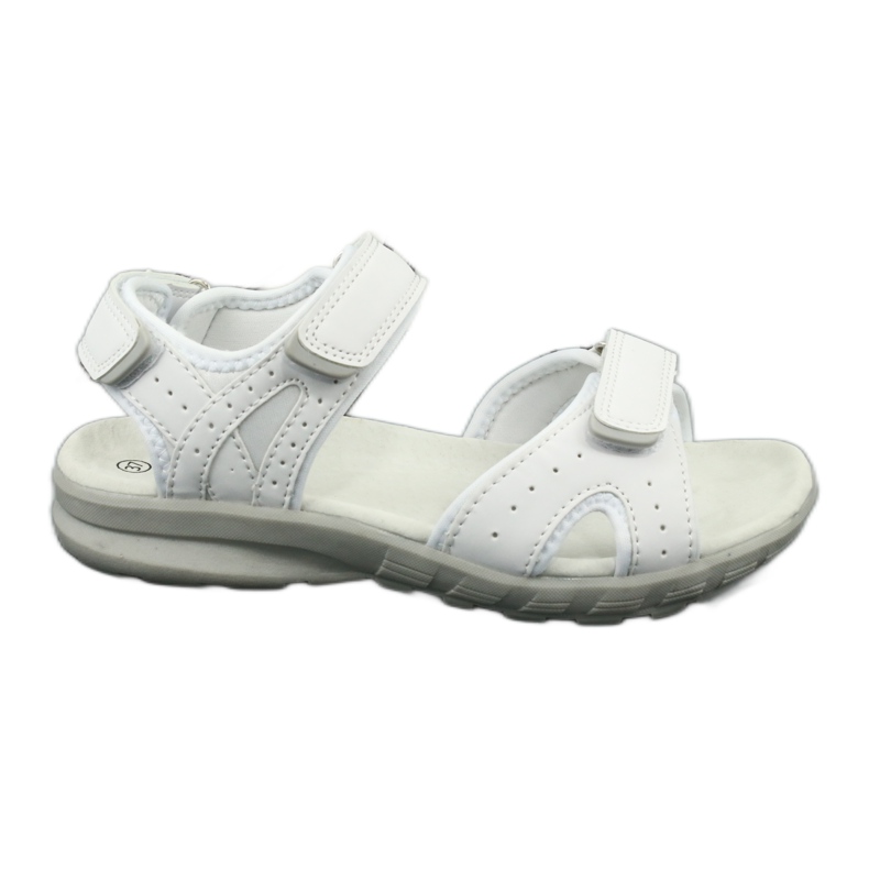 Sandalias deportivas blancas American Club HL15 / 20 blanco