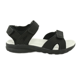 Sandalias deportivas negras American Club HL15 / 20 negro