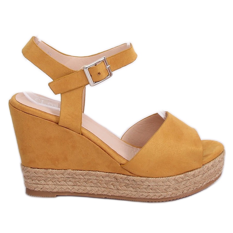 Sandalias con cuña miel 9R195 Amarillo Ii Especie Sandalias con cuña miel 9R195 Amarillo Ii Especie