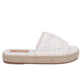 Alpargatas blancas T353P Blanco