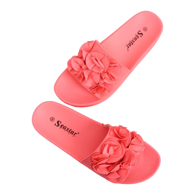 Coral CK148P Zapatillas de coral con suela alta rosado