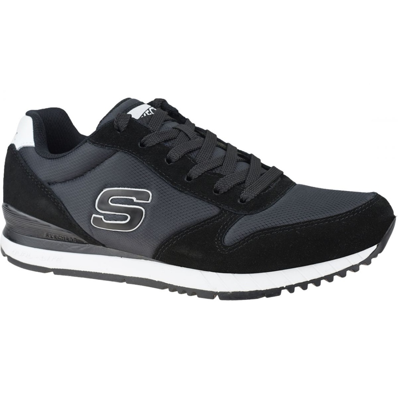 Zapatos Skechers Sunlite-Waltan M 52384-BLK negro azul