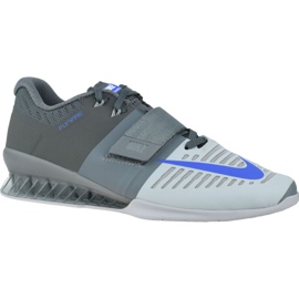 Calzado Nike Romaleos 3 Weightlifting M 852933-001 azul gris