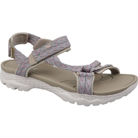 Sandalias Skechers Go Walk Outdoors W 14644-TPE beige gris multicolor