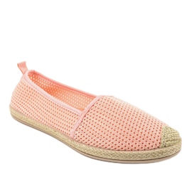 Zapatillas de encaje rosa JX55P
