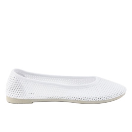 Bailarinas de encaje blanco JX56