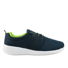 Zapatillas deportivas de hombre azul marino YFM-71B Zapatillas deportivas de hombre azul marino YFM-71B