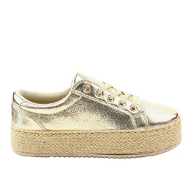 Alpargatas cordones dorados 6220 Alpargatas cordones dorados 6220
