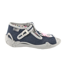 Calzado infantil befado 213P119 azul marino gris