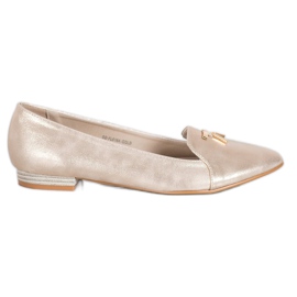 Goodin Bailarinas doradas brillantes dorado