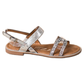 Sandalias VINCEZA Plata gris