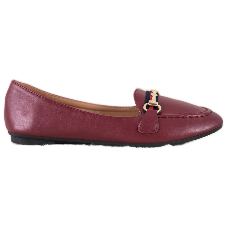 Clowse Señores de moda con cuero ecológico rojo Clowse Señores de moda con cuero ecológico rojo
