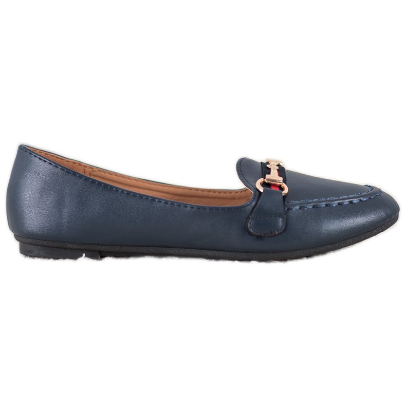 Clowse Señores de moda con cuero ecológico azul Clowse Señores de moda con cuero ecológico azul