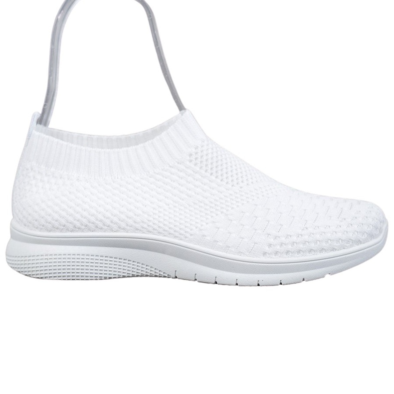 SHELOVET Zapatillas sin cordones blanco