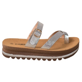 Comer Zapatillas en la plataforma de moda gris Comer Zapatillas en la plataforma de moda gris