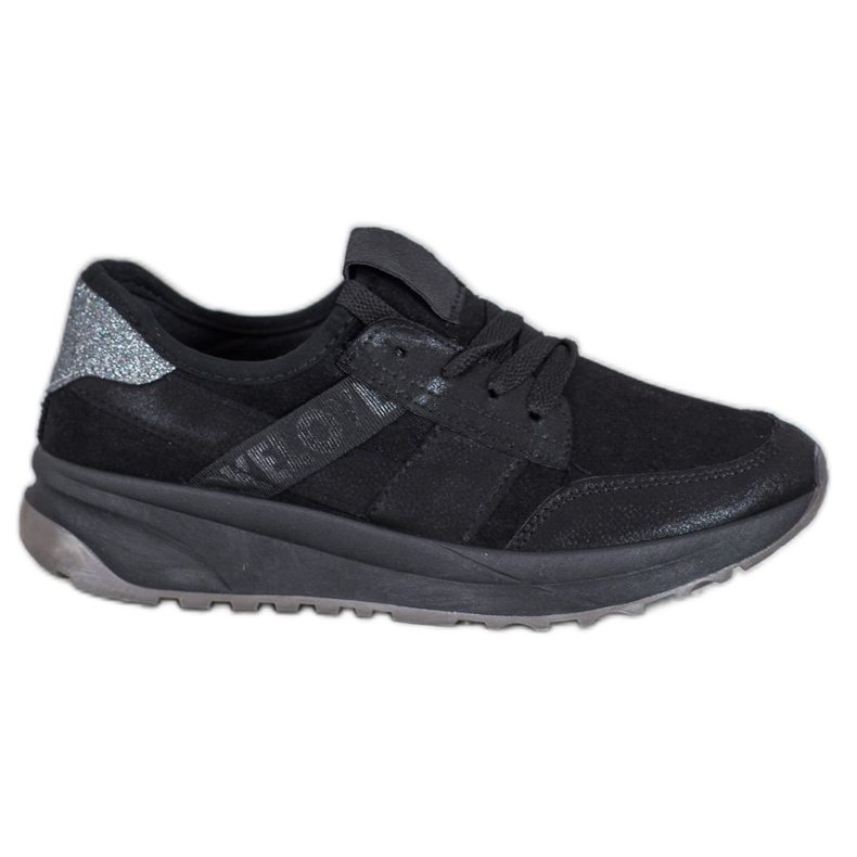SHELOVET Zapatos deportivos negros