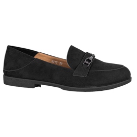 SHELOVET Suede Lords negro