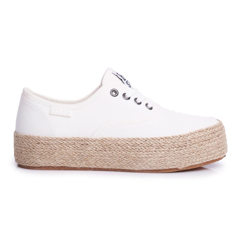 Alpargatas de Mujer Big Star White FF274143 blanco Alpargatas de Mujer Big Star White FF274143 blanco