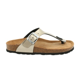 Zapatilla médica BIOX Gerona oro dorado