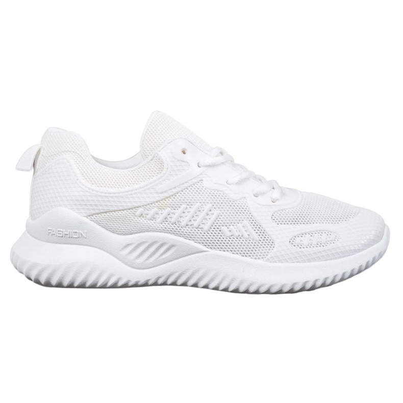 SHELOVET Zapatillas con malla blanco