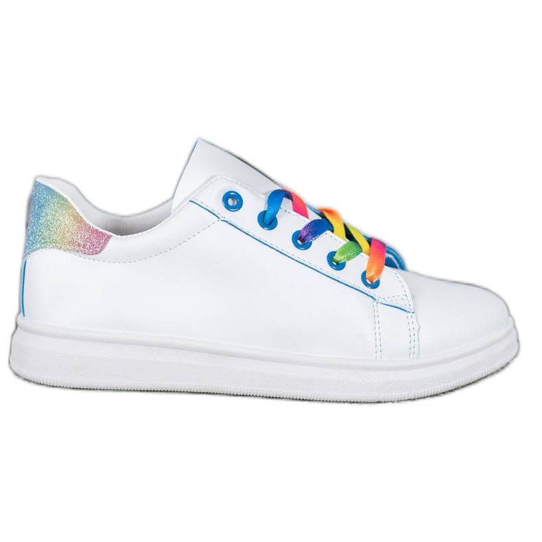 SHELOVET Calzado deportivo de moda blanco