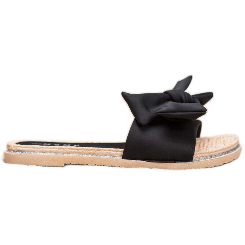 SHELOVET Zapatillas negras con estilo negro