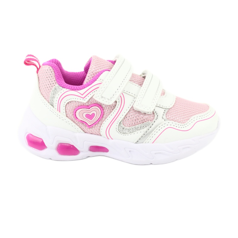 Evento Zapatos deportivos brillantes NOTICIAS 20DZ55-1778 blanco rosado gris