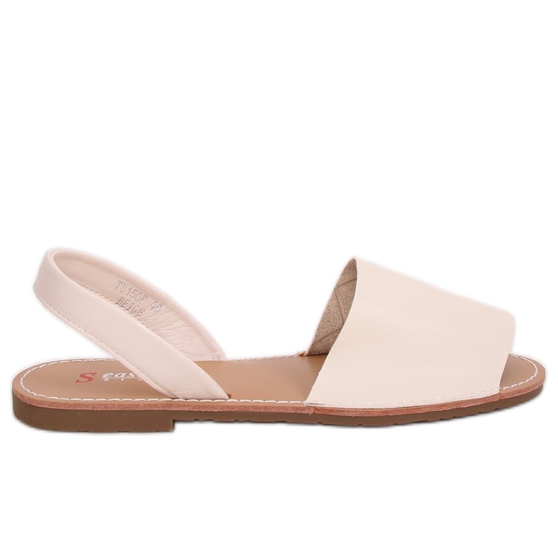 Sandalias beige de mujer TU150P Beige